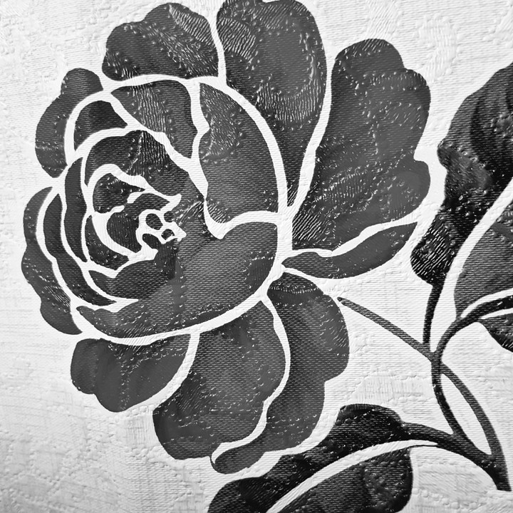 black flower