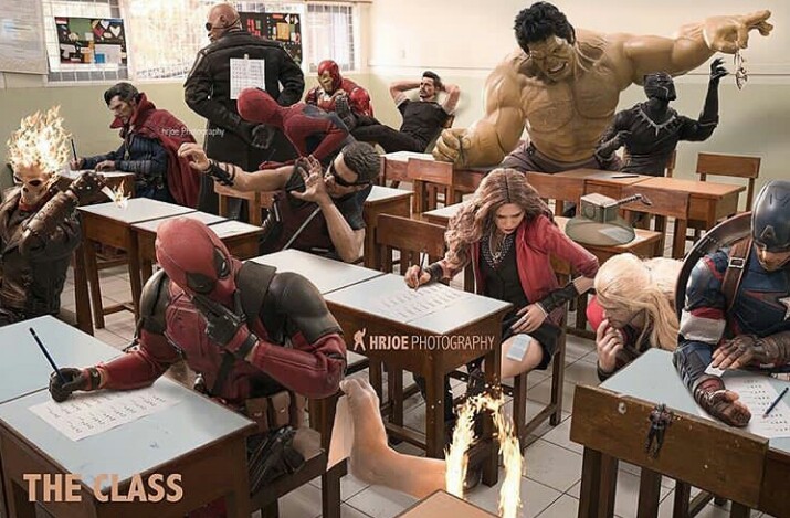 Avengers  class test