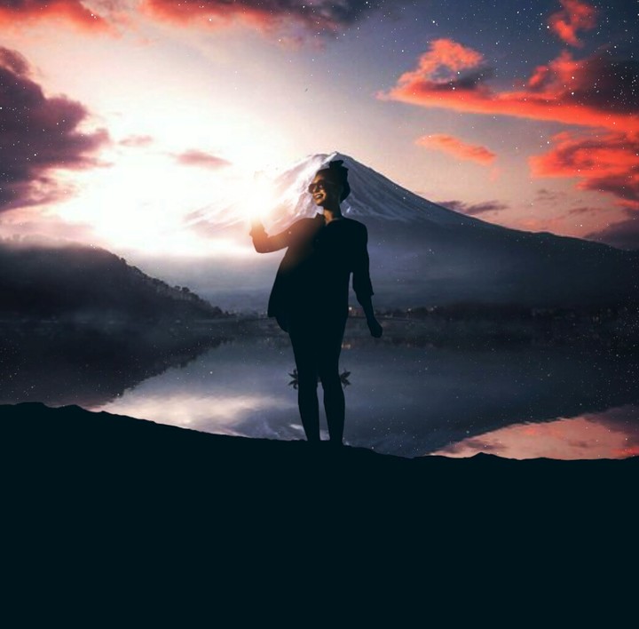 Over the lake
