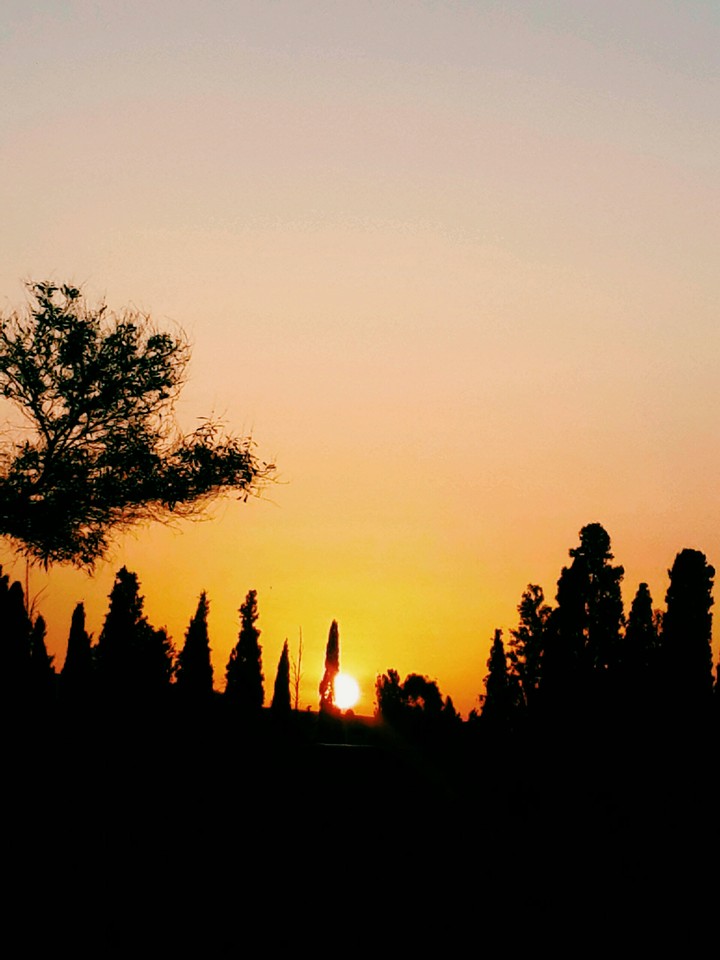 coucher de soleil
