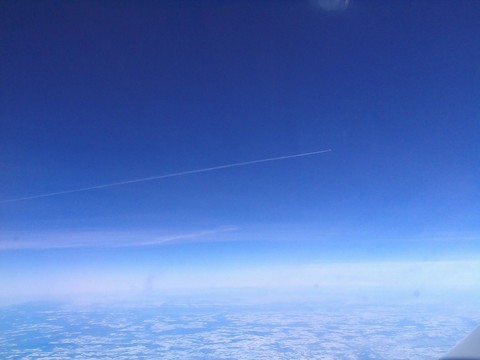 in the sky
