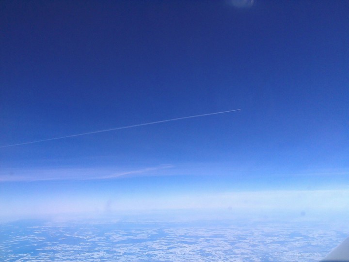 in the sky