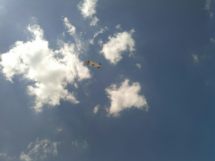 空と飛行船