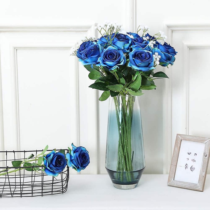 Rosas azules