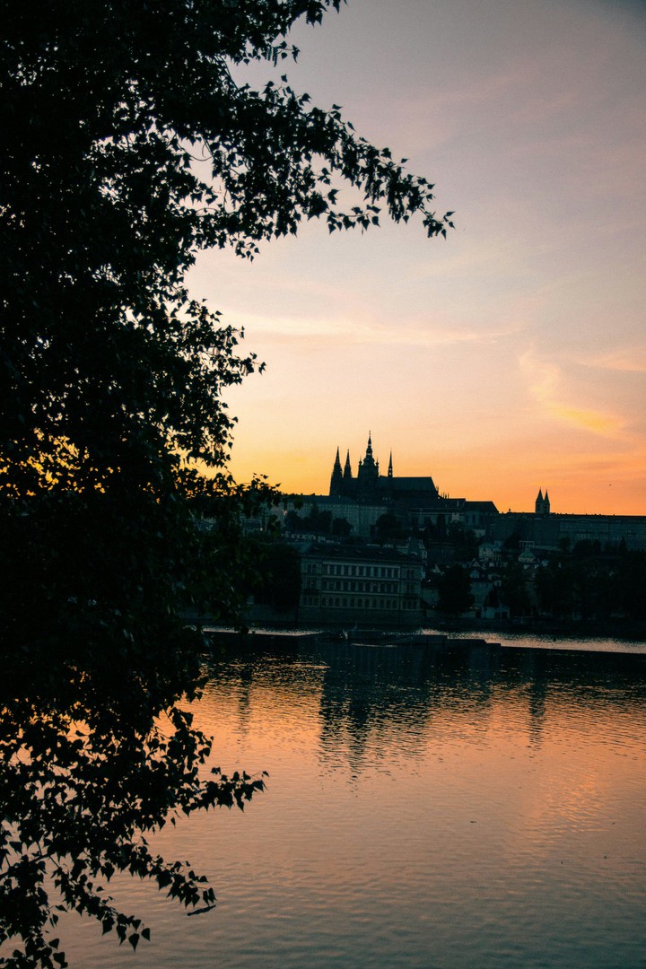 sunrise, waterway wallpapers
