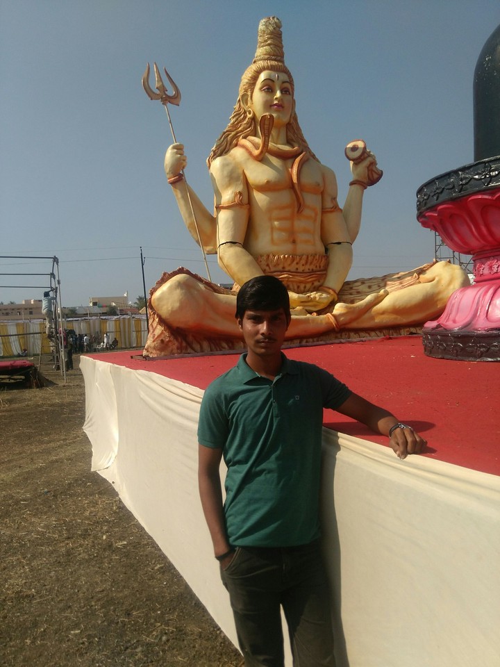 image with the god shivay