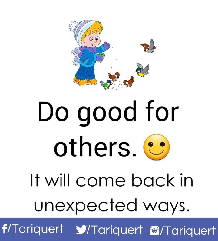 do good for other