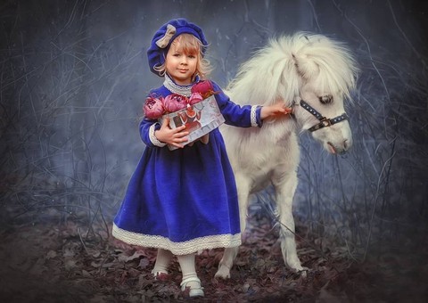 sfondi dress, horse