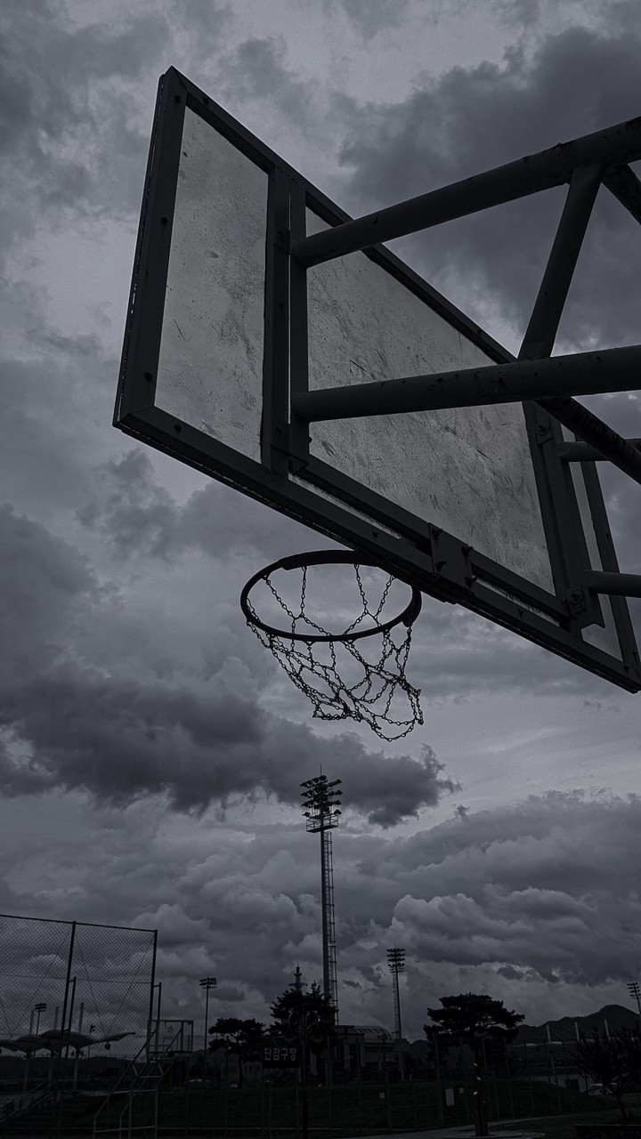 basketball and beautiful sky???