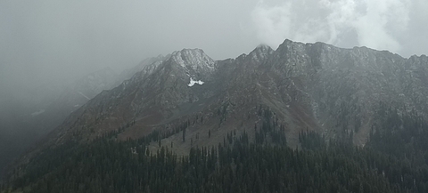 White peaks
