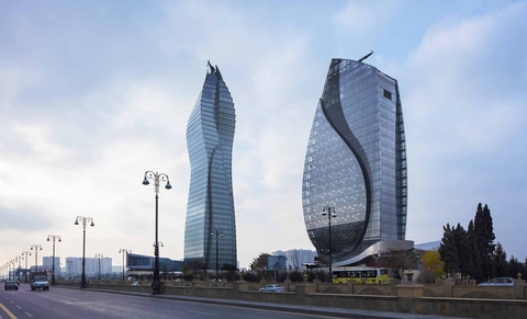 Baku skyscrapers