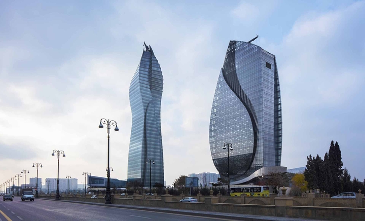 Baku skyscrapers