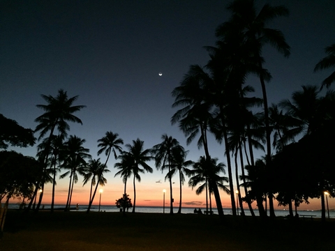 sunset wiikiki