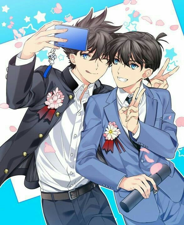 Kaito and Shinichi