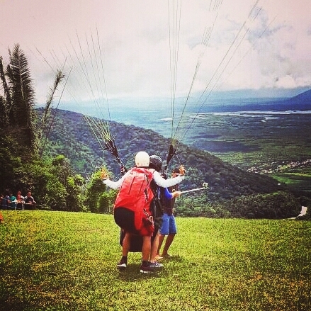 Flying ...