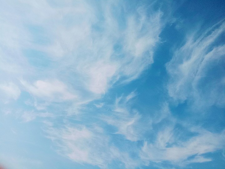 無拘束的白雲