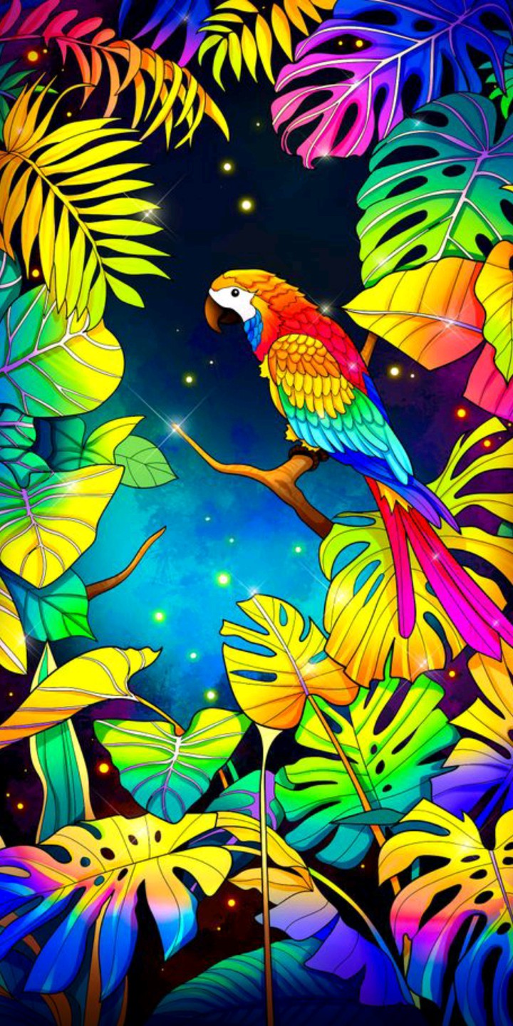 jungle parrot
