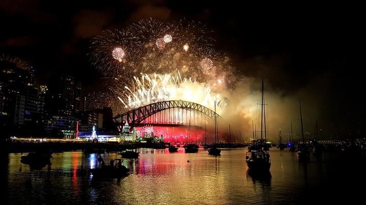 Sydney nye fireworks