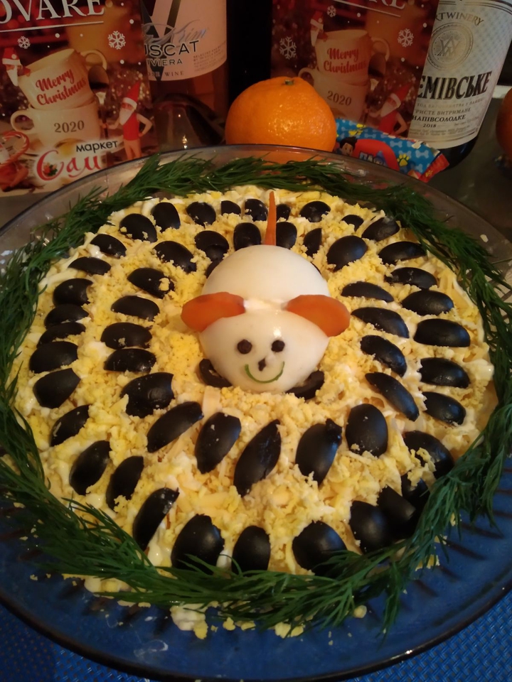 Салат мышонок