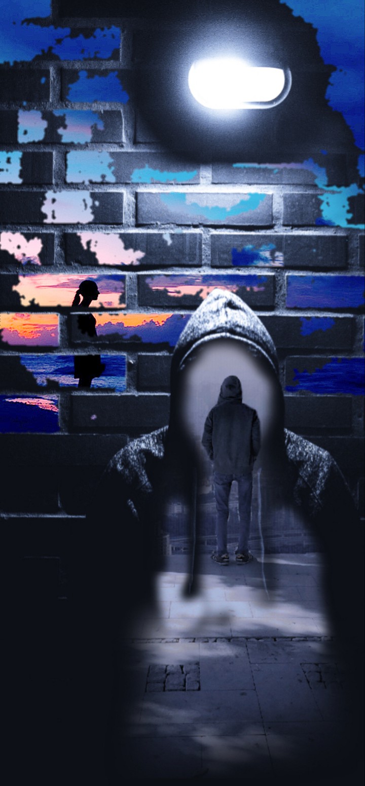 out there