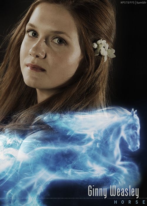 Ginny Weasley and her Patronus
