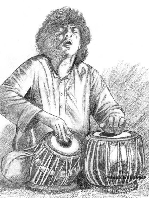 tabla playing