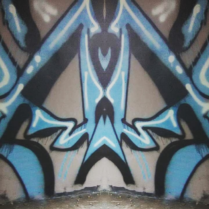 graffiti art mirror work from austin tx