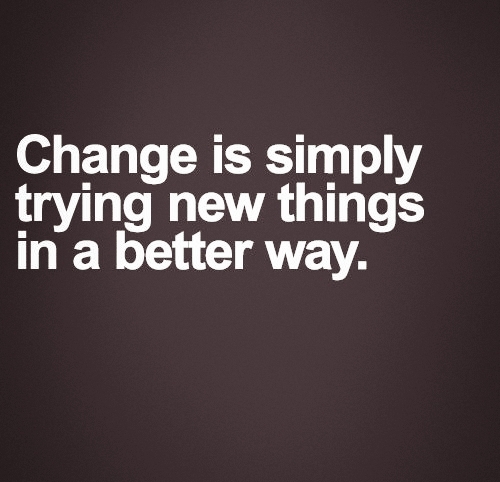 Change