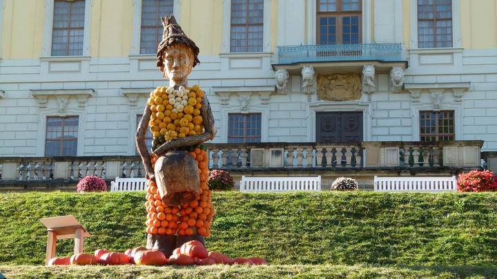 Kürbis Ausstellung Blühendes Barock Schloss Ludwigsburg 2012