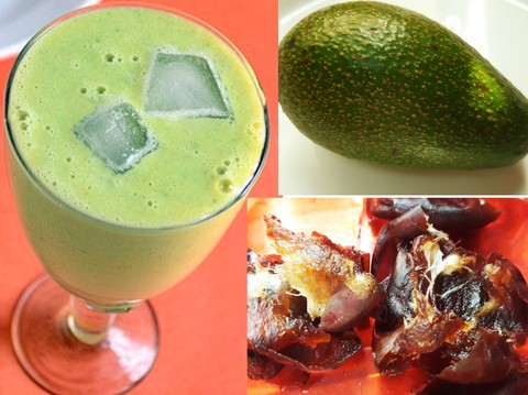 Avocado Dates Milkshake// Butter Fruit Dates Milkshake