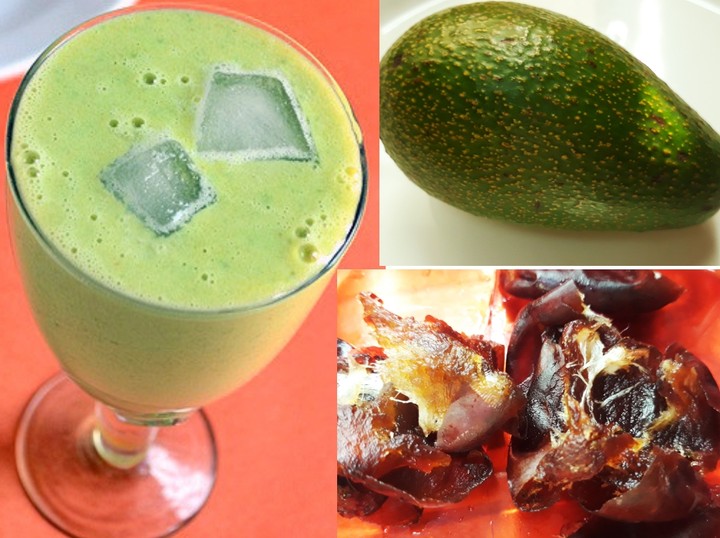 Avocado Dates Milkshake// Butter Fruit Dates Milkshake