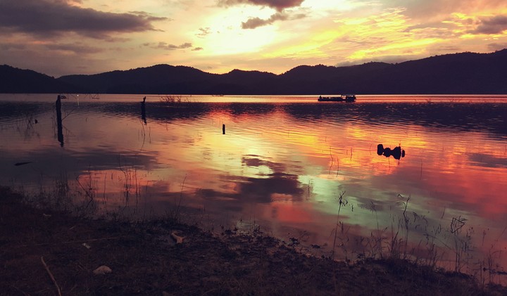 sun set