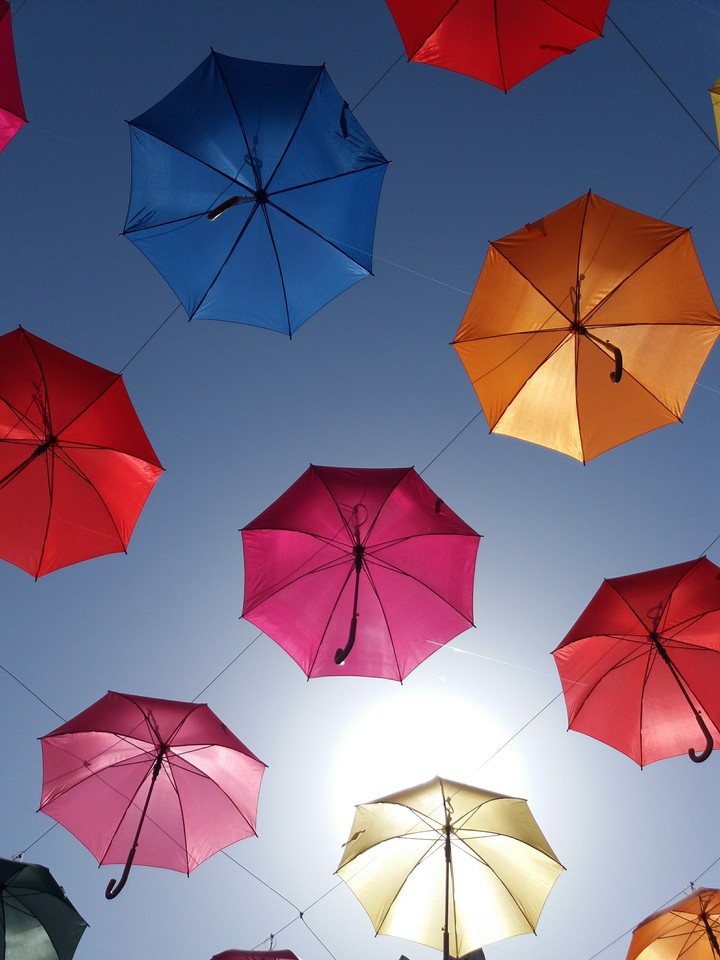 umbrellas