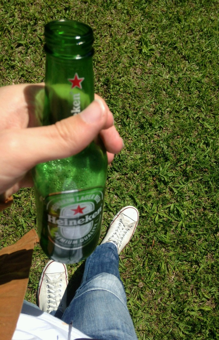 A beer in a camp