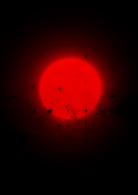 Red moon.