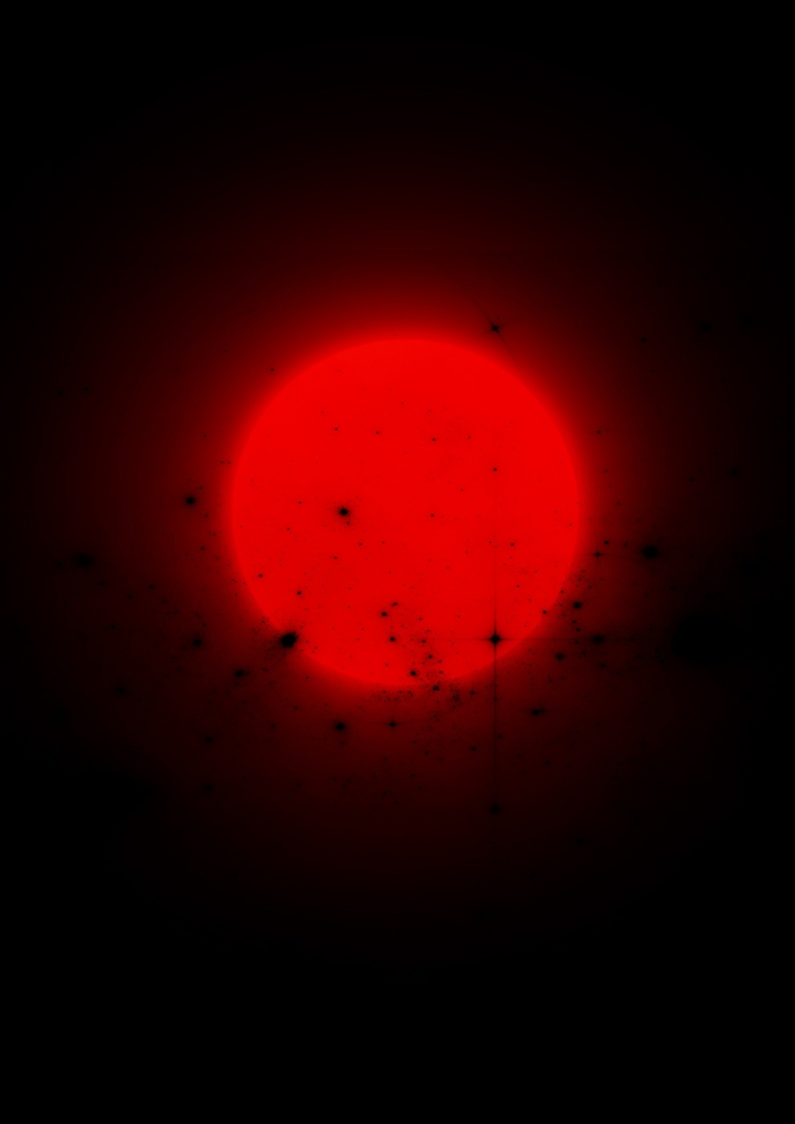 Red moon.
