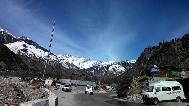 snow mountain