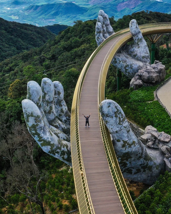 golden bridge Vietnam ❤️