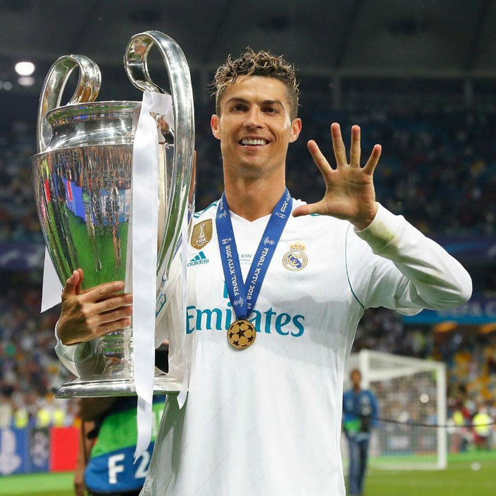 Cristiano Ronaldo end league champions cup