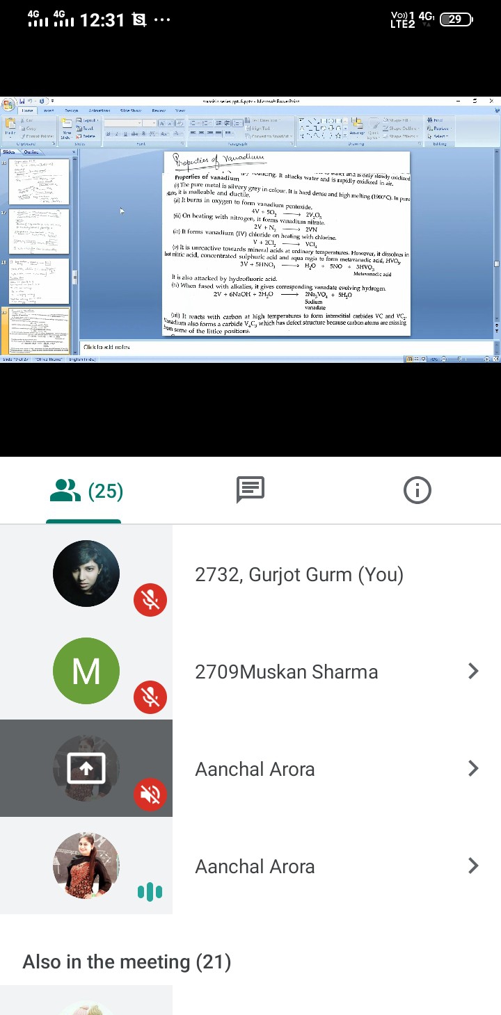 inorganic Chemistry lecture