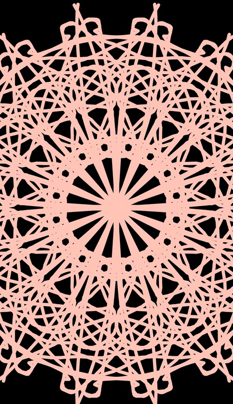pale pink pinwheel