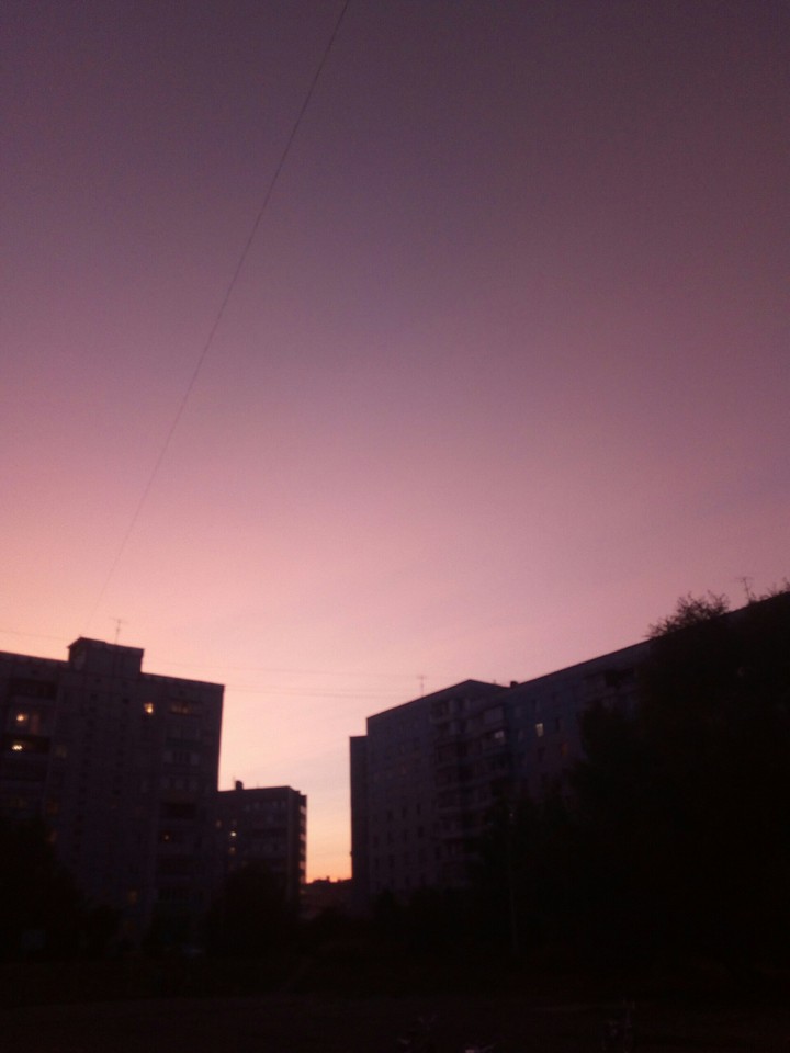 Summer sunset are beautiful 