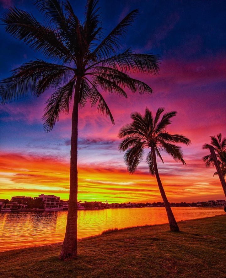 Sunset time