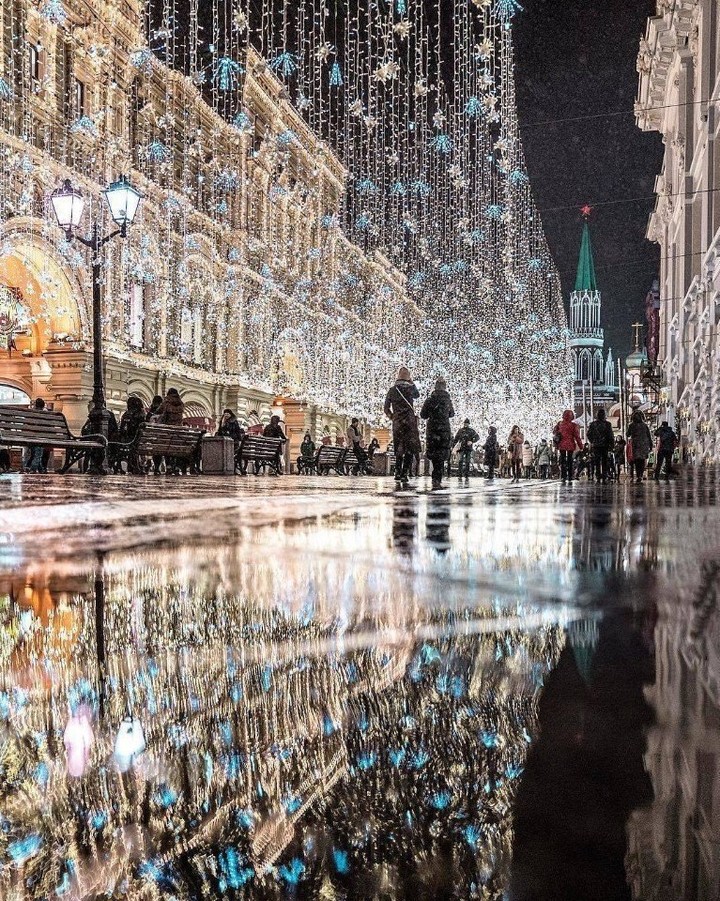 Новогодняя Москва