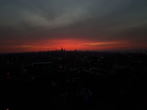 sunset city
