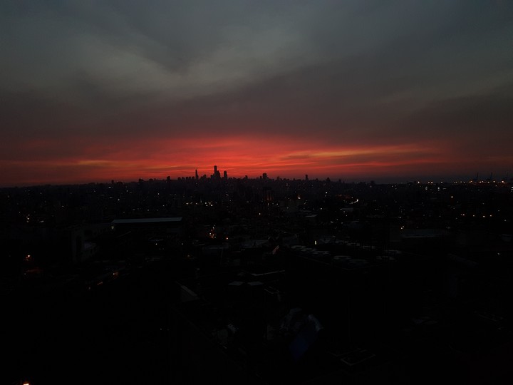 sunset city