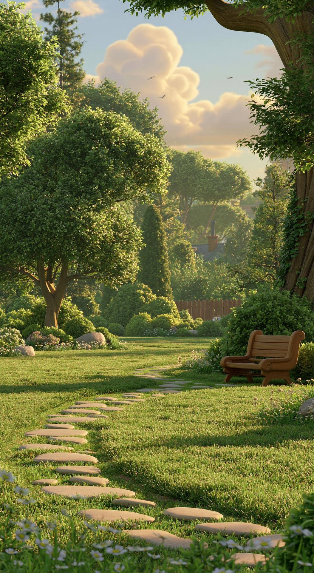 тапети lawn, landscaping