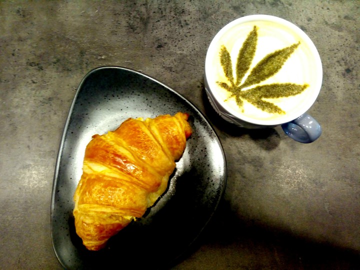 Cannabis coffee