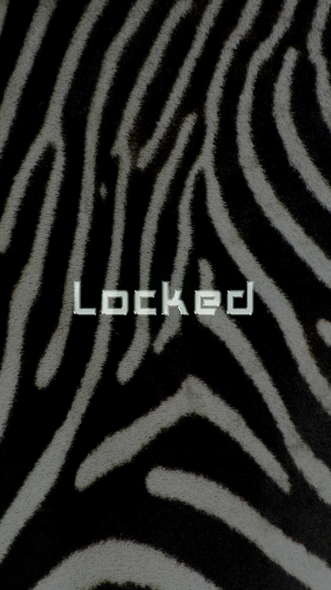 zebra lockscreen