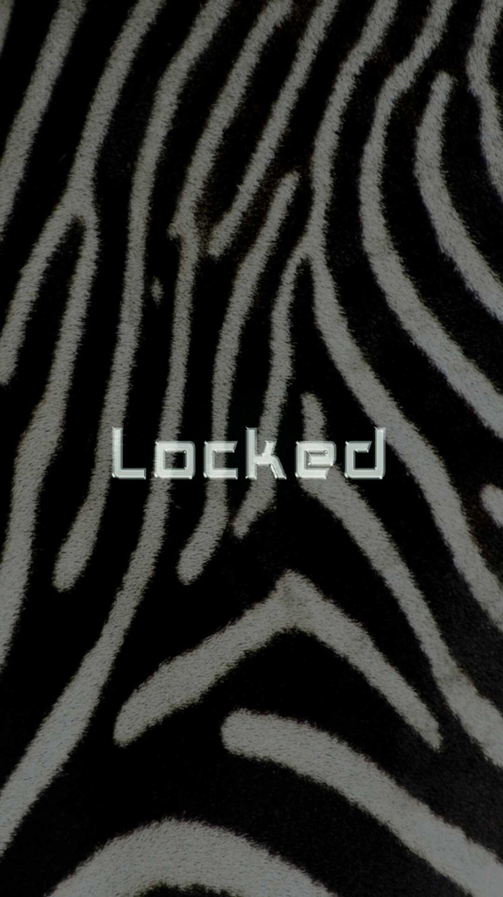 zebra lockscreen